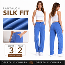 [Lleva 3 y Paga 2] Pantalón Silk Fit™ de Algodón Premium con Tacto Sedoso y Caída Liviana