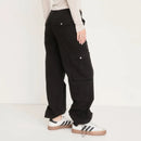 Pantalón Cargo Tiro Medio Mujer